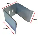 [SGSB420] Steel Sliding Gate Holder-Catcher for Gates 75mm - Zinc Plated.webp