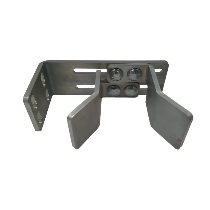 Adjustable Gate Holder - Bracket Size 50x65x150mm ZINC