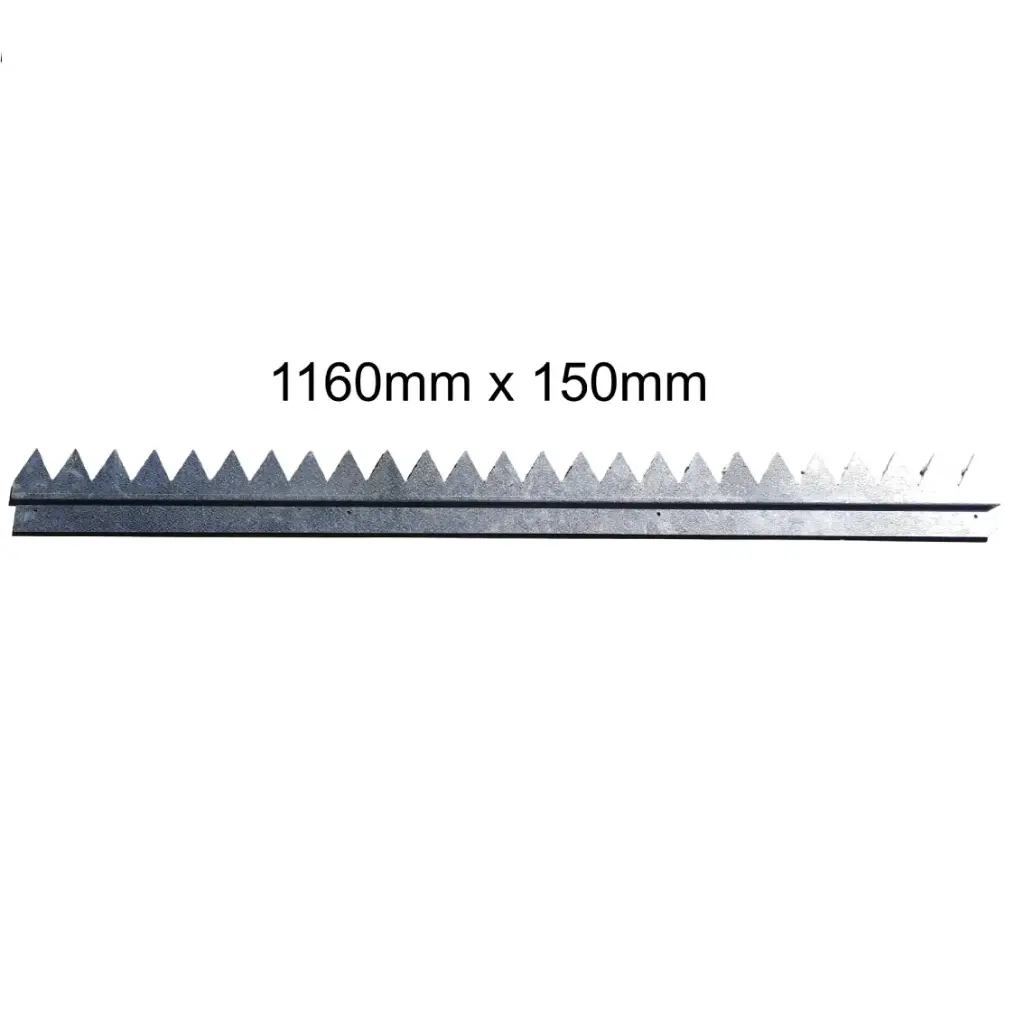 Anti Climb Fence Spike Tooth Guard, Pest Control, Side Mounted