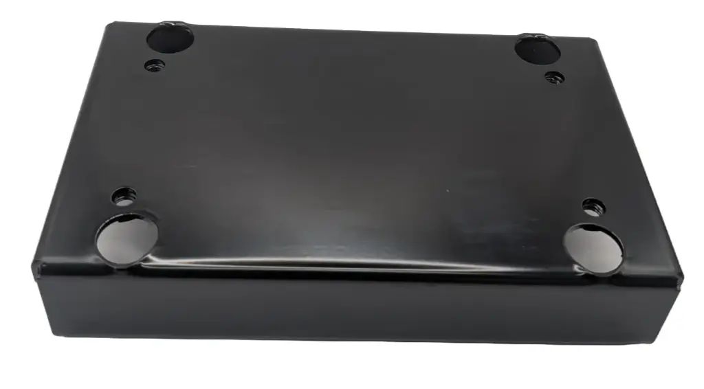 BFT Motor Base Mount - Heavy Duty Galvanised , Satin Black 