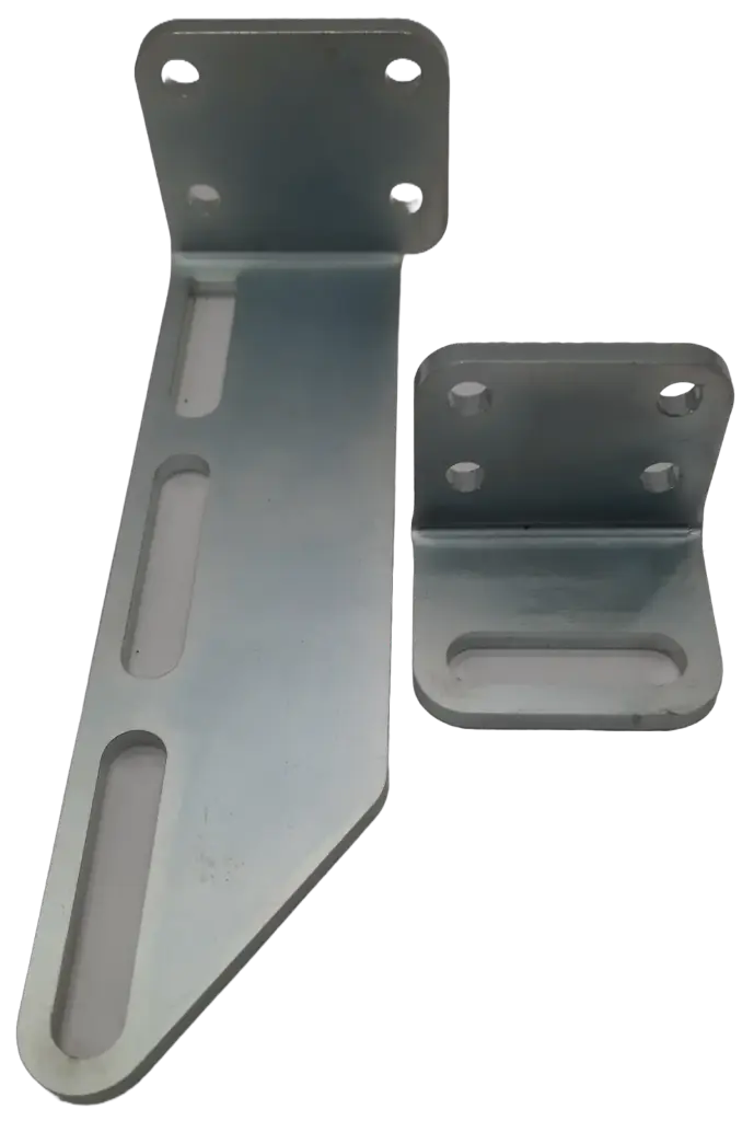 Gas Strut Brackets for Gate Closer- ZINC Plated