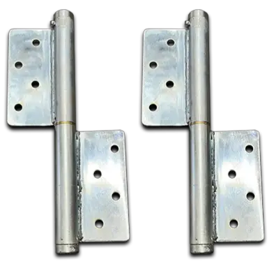 Right Handed - Heavy Duty Screw on Self Closing Hinge Zinc Plated Screw to Screw Self Closing Hinges - RH, Up To 120kg - Pair