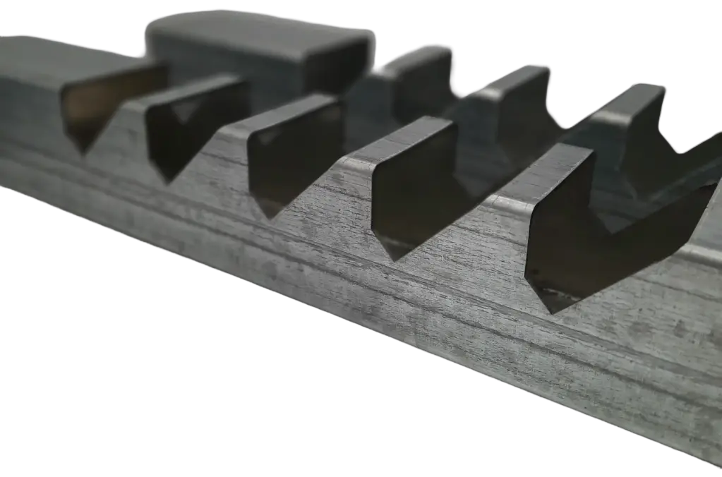 GATE WELDING JIG 50x50x1.6mm GALV Galvanised Steel with 50x10mm Slot at 45 degrees 