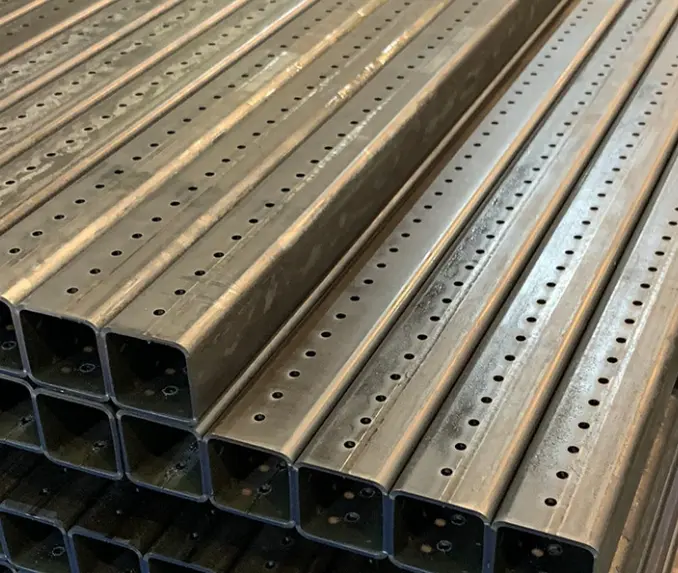 Custom Laser Cut Steel Tube 65x65x3mm - Per Meter