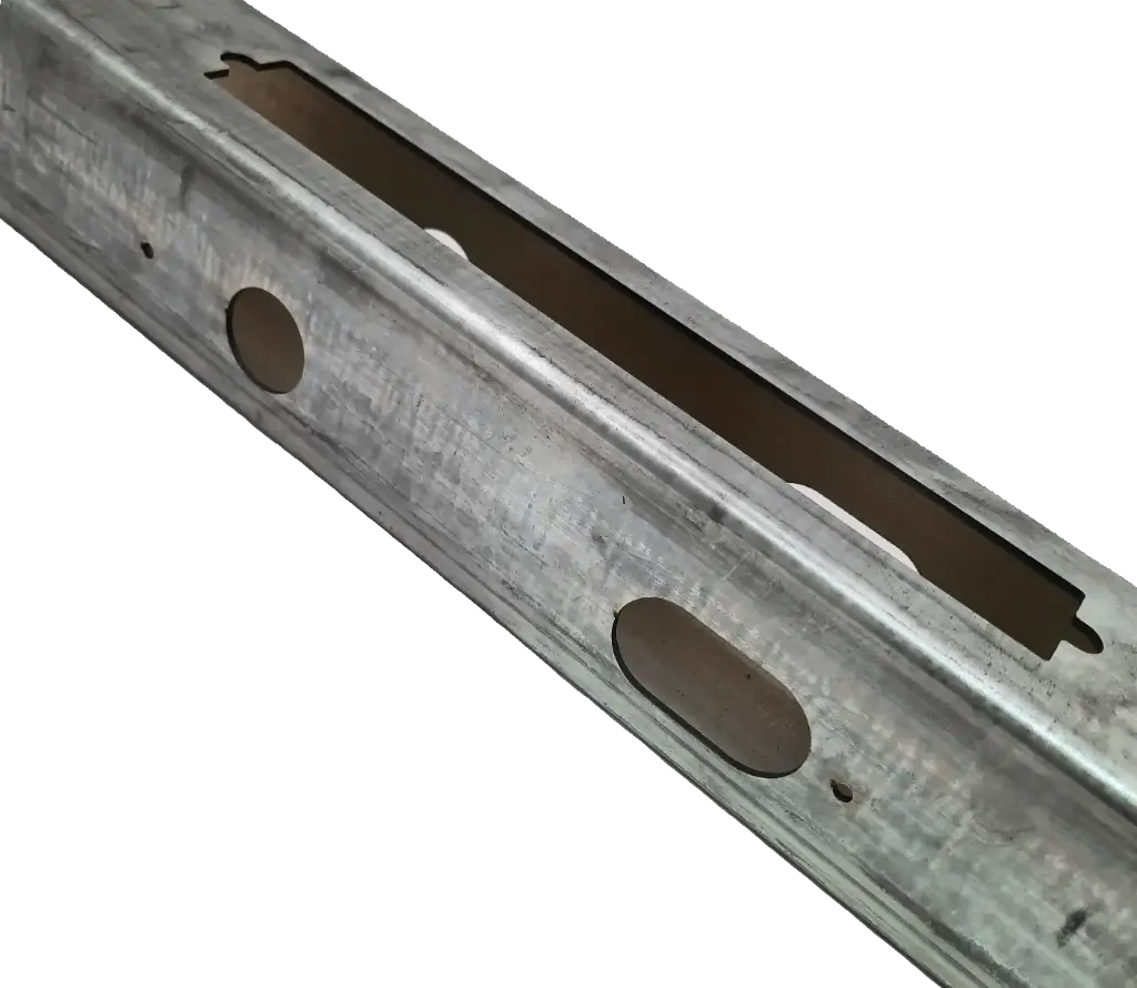 Lock Tube Box 50x50x1.6mm LOCINOX GALV Galvanised Steel 2000mm