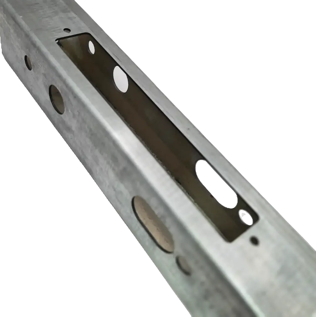 Lockton Lockbox 50x50x1.6 - Mortice Lock Side 2000mm