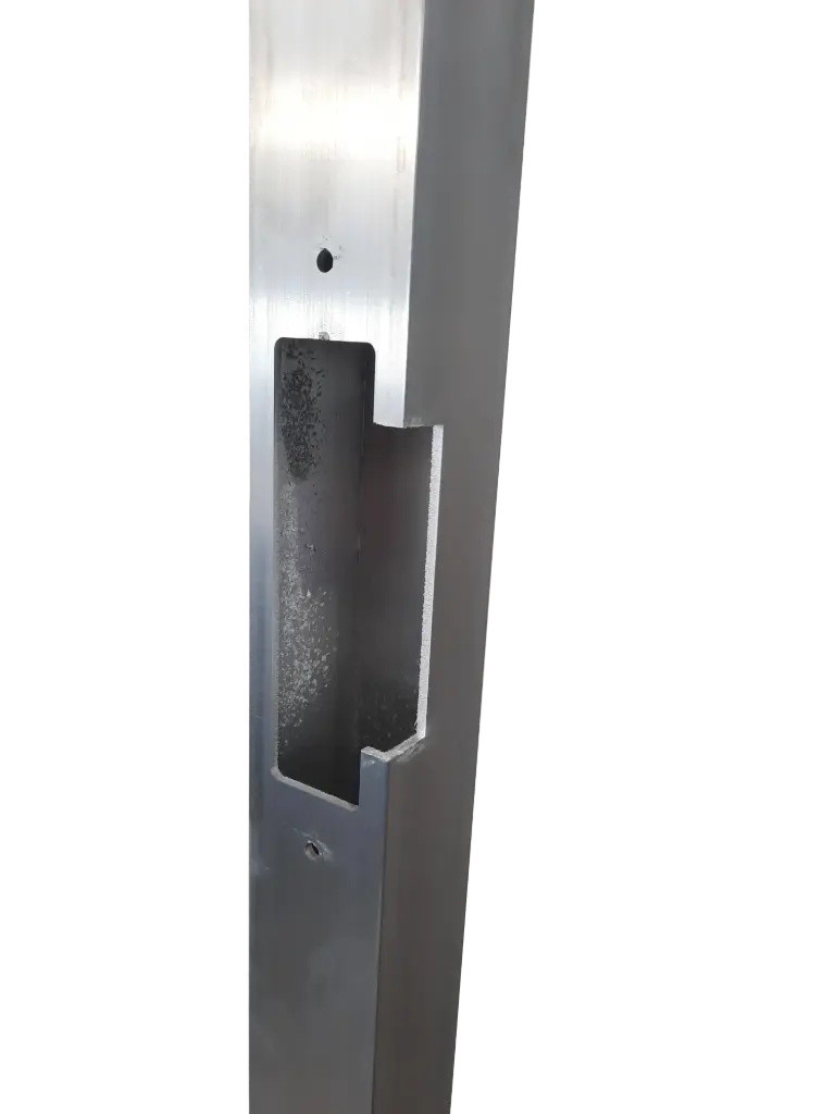 Lock Tube Box STRIKER CATCHER ELECTRIC 50x50x3mm Aluminium 250mm