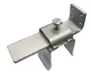 Sliding Gate Holder with Mounting Bracket - For 50mm Post - Steel