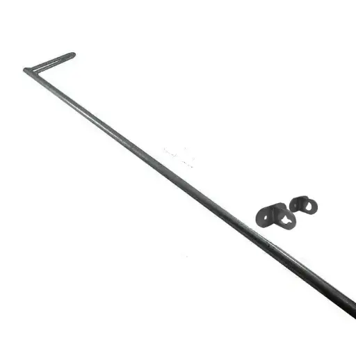 [DB120L] SCREW IN LUGS + Heavy Duty Long Drop Bolt with lugs 1200mm long 16mm Pin - Finished Hot dip Galvanised