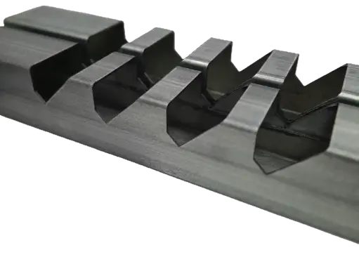 [JG545ST] GATE WELDING JIG 50x50x1.6mm GALV Galvanised Steel with 50x10mm Slot at 45 degrees 