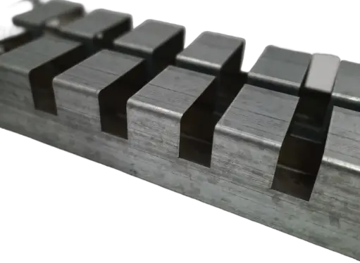 [JG659ST] Jig Size 65x10mm 90 Degrees Spacing of 10mm Edge to Edge - 6000mm