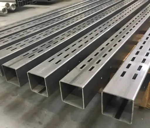 [LC502ST] Custom Laser Cut Steel Tube 50x50x2mm - Per Meter
