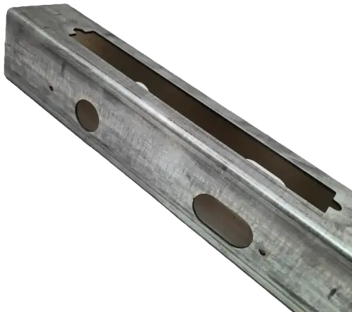 [LT40LOXS] Lock Tube Box LOCINOX 40x40x1.6mm Weld On Lockbox GALV Galvanised Steel 250mm 