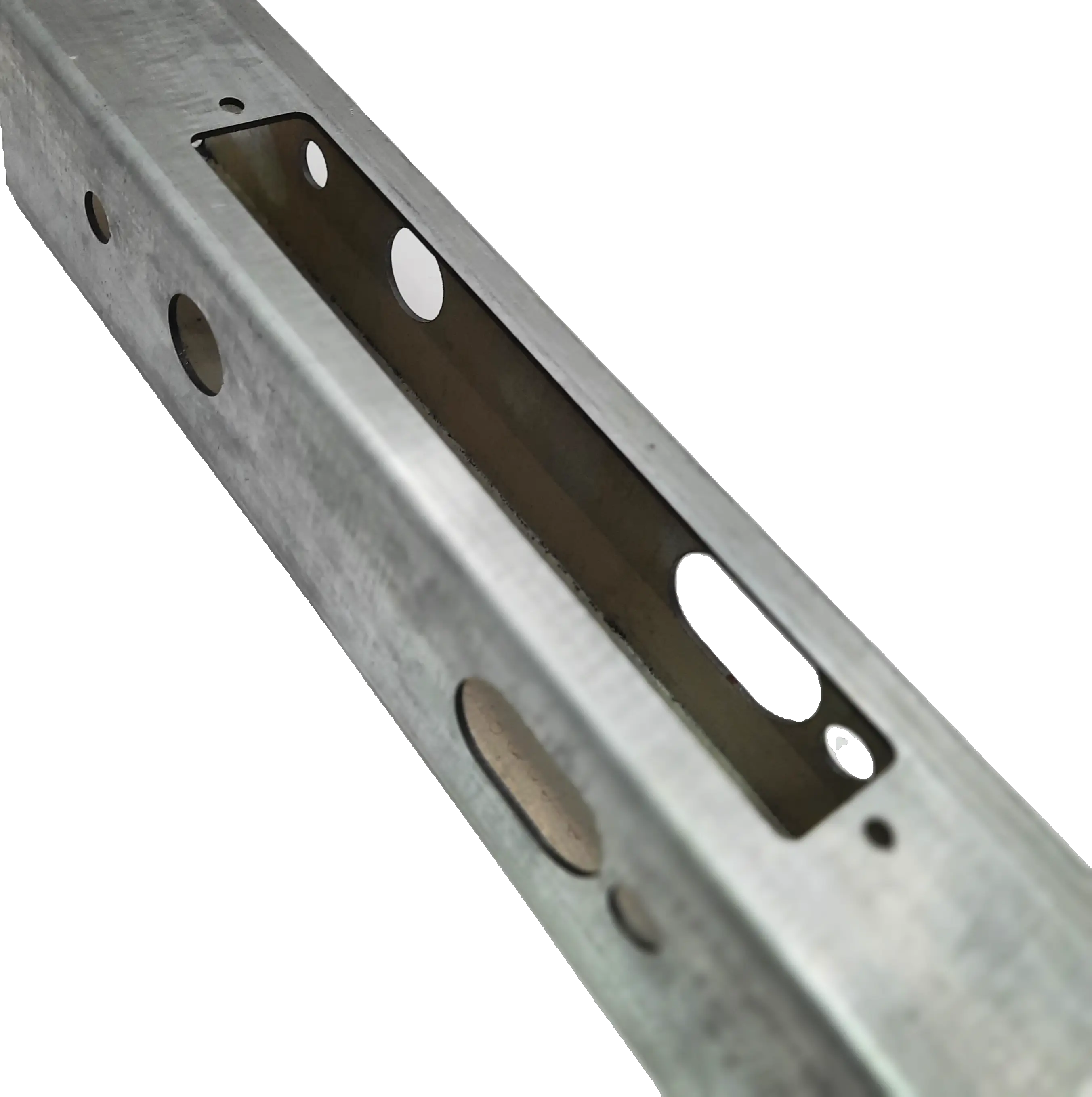 [LTS50LKTAL20] Lock Tube Box LOCKTON 50x50x3mm - STRIKER CATCHER Aluminium 2000mm 